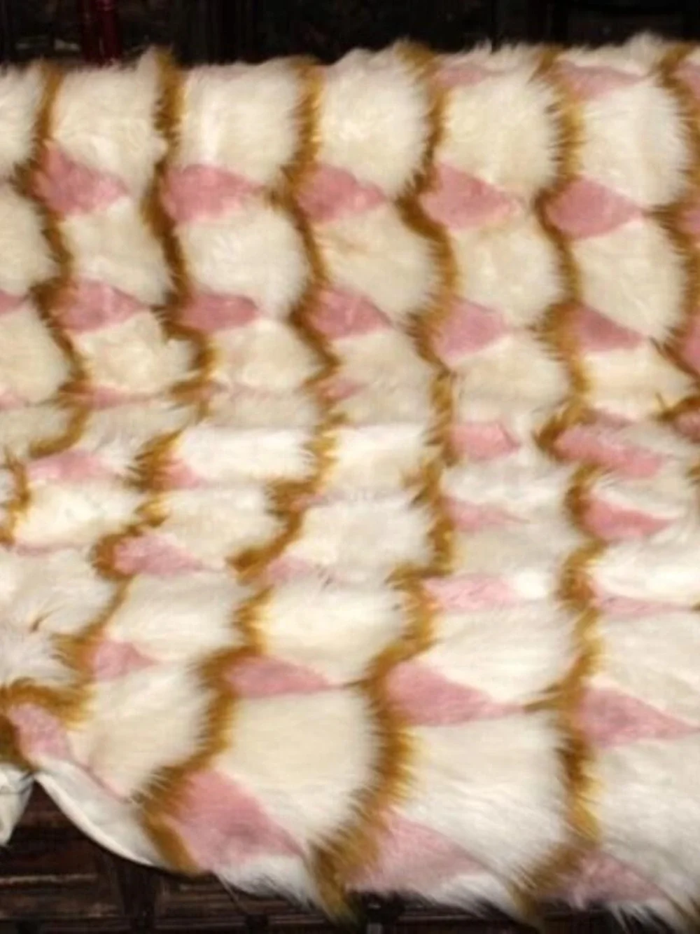 Anthropologie plush faux